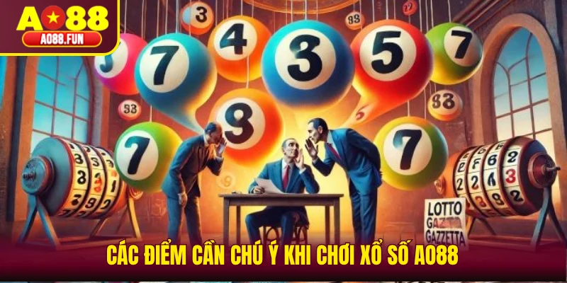 Các điểm cần chú ý khi chơi xổ số AO88